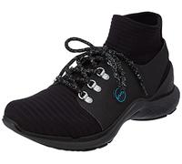 UYN Himalaya 6000 Boot Mid Black - Bottines en Laine de Yak imperméables avec Semelle HOOF-Heel pour l’Hiver en Ville