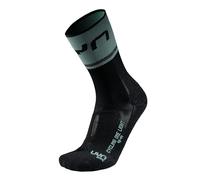 UYN Homme Cycling One Light Socks, Vert Noir, 39-41 EU