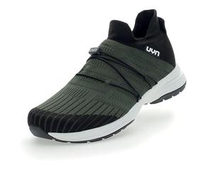 UYN Homme Free Flow Tune Sneaker, Vert Militaire, 46 EU