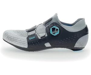 UYN Homme Naked Carbon Cycling Shoe, Argent/Bleu, 46 EU