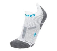 UYN Chaussettes RUN 2IN Homme Blanc/Gris Taille 42-44 EU