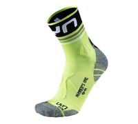 UYN Homme Runner's One Chaussettes Courtes Pour Jaune Fluo, 41, Lime/black, 42-44 EU