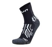 UYN Homme Trekking Approach Mid Socks, Gris-noir, 45-47 EU
