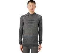 UYN Hommes Chemise à col roulé FUSYON BIOTECH dark grey melange - L/XL
