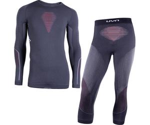 UYN hommes ensemble de sous-vêtements VISYON charbons/rouge/blancs 25/26 - XXL