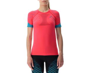 UYN Lady Running Ultra1 Ow Shirt Short - Femme - Rose - taille S- modèle 2024