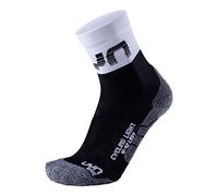 UYN Light Chaussettes de Cyclisme pour Femme XS Noir/Blanc