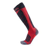 UYN Magma Chaussettes de Ski pour Homme M Dark Red/Anthracite