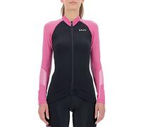 UYN Maillot Cycliste Homme Granfondo - Manches Longues, col Haut, Respirant avec Technologie COOLVENT