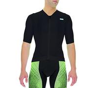 UYN Maillot de Cyclisme Airwing à Manches Courtes, Aérodynamique et Léger avec Technologie Haloflex pour Hautes Performances Estivales