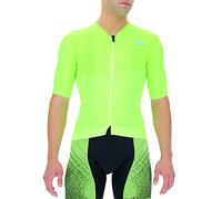 UYN Maillot de Cyclisme Airwing à Manches Courtes, Aérodynamique et Léger avec Technologie Haloflex pour Hautes Performances Estivales