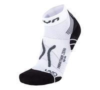 UYN Marathon Zero Chaussettes de Course Homme, Blanc/Gris, 45-47