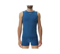 UYN Motyon 2.0 Maillot Intime Sans Manches Homme, Bleu Poséidon