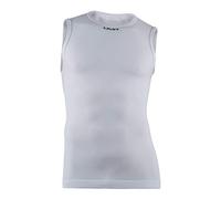 UYN MOTYON 2.0 Sleeveless Sports Vest Men's, Blanc, L-XL