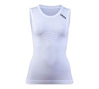 UYN Motyon Débardeur Thermique léger pour Femme, Femme, U100083, White/Anthracite, L/XL