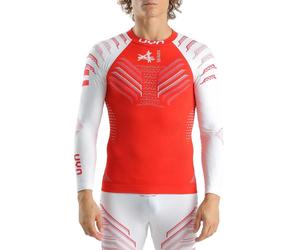 UYN NATYON 3.0 AUSTRIA maillot de corps blanc-rouge XS