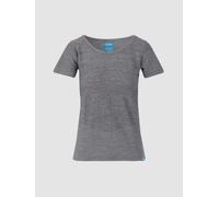 UYN O101987 Natural Training Ow Short SL_ T-Shirt Women's Gris chiné M
