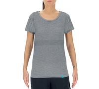 UYN O101987 Natural Training Ow Short SL_ T-Shirt Women's Gris chiné S