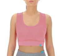UYN O101989 Natural Training Ow Sweatshirt Women's Rose Fluo chiné L