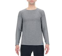 UYN O102077 Natural Training Ow Long_SL T-Shirt Men's Gris chiné M