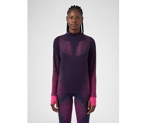 UYN O102125 RUNNING EXCELERATION LONG SL.TURTLE NECK T-shirt Women's Prune/Achillée millefeuille rose XS