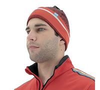 UYN O102184 NATYON Two-Tone Hat Unisex Noir/Rouge foncé/Blanc 1