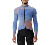 UYN O102276 Biking Spectre Winter Ow Long_SL. T-Shirt Men's Coucher de Soleil Bleu XXL
