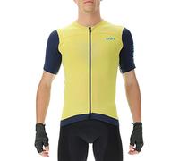 UYN O102290 Biking Garda Ow SH_SL T-Shirt Men's Jaune Jasmin/Paon S