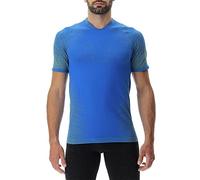 UYN O102337 Running EXCELERATION Ow SH_SL T-Shirt Men's Lapis/Citron Vert L