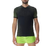 UYN O102337 Running EXCELERATION Ow SH_SL T-Shirt Men's Noir/Lime M