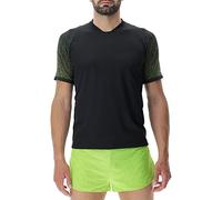 UYN O102341 Running EXCELERATION Ow AERNET SH_SL T-Shirt Men's Noir/Lime XXL