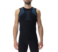 UYN O102377 RUNNING ULTRA1 OW SLEEVELESS Sports vest Men's Noir/Atlantique/Atlantique XL