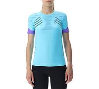 UYN O102379 Running ULTRA1 Ow SH_ SL_ T-Shirt Women's Curaçao/Noir/Violet L