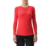 UYN O102476 Running ULTRA1 Ow Long SL_ T-Shirt Women's Rose Rouge/Lilas/Paon S