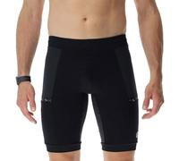 UYN Short de Trail Running Strides - Short léger et Fonctionnel en Fibre Natex Bio et Cordura, Respirant, séchage Rapide, avec Poche pour Smartphone