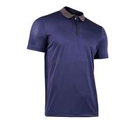 UYN Polo pour Homme Freemove, Bleu Marine/Anthracite, Taille S