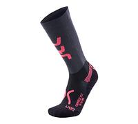 UYN Run Compression Fly Socks Women's, Corail/Noir, 41/42