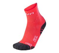 UYN Run FIT Socks Women's, Corail Fluo/Blanc, 37/38