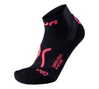 UYN Run Super Fast - chaussettes techniques de course avec amorti et ventilation avancée, en fibre écologique NATEX