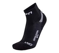 UYN Run Superleggera Socks Homme, Noir/Gris nacré, 35/38