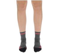 UYN Run SUPERLEGGERA Socks Women's, Argent/Corail Fluo, 35/36