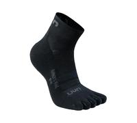 UYN Runner'S Five Low Cut Chaussettes De Running Femmes-Noir, Taille 37-38