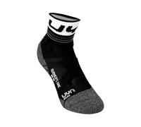 UYN Runner's One Short Chaussettes De Running Femmes-Noir,Blanc, Taille 41-42