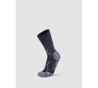 UYN Trekking Cool Merino Socke Chaussettes pour Homme, Noir/Gris mélangé, 45-47