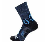 UYN S100060 OUTDOOR EXPLORER Socks Unisex Noir/Bleu Français 38