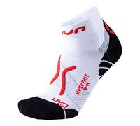 UYN S100065 RUN SUPER FAST Socks Men's blanc rouge 38