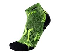 UYN S100065 RUN SUPER FAST Socks Men's Jaune Fluo Chiné/Noir 47