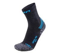 UYN S100078 WINTER PRO RUN Socks Men's Anthracite/Bleu 38