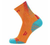 UYN S100137 RUN FIT Socks Men's Orange/Turquoise 38