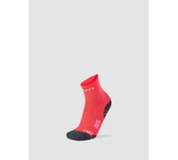 UYN Femme Run Fit Socks, Corail Fluo/Blanc, 38 EU